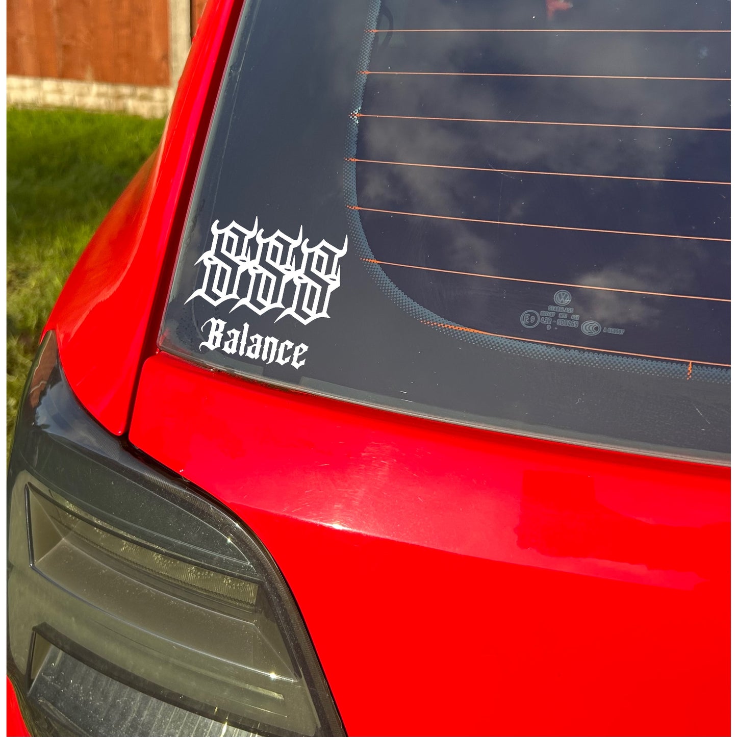 888 balance sticker