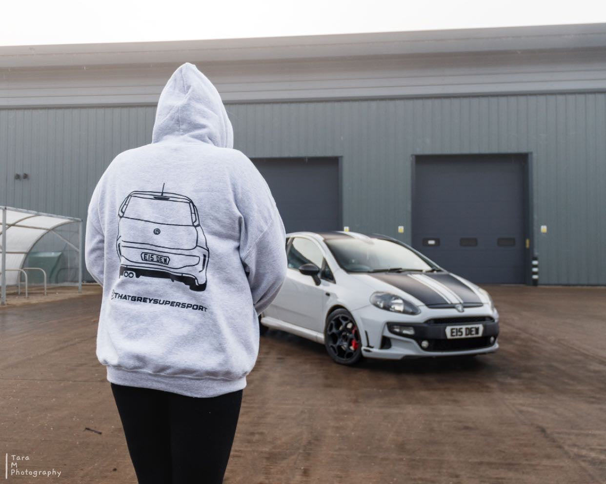 Custom car hoodie