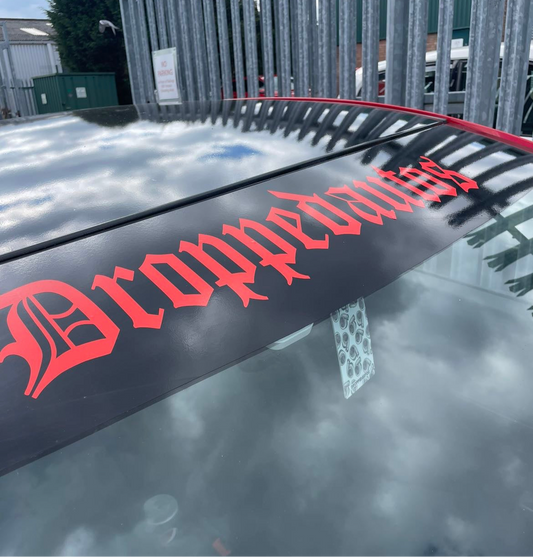 Droppedautos sunstrip