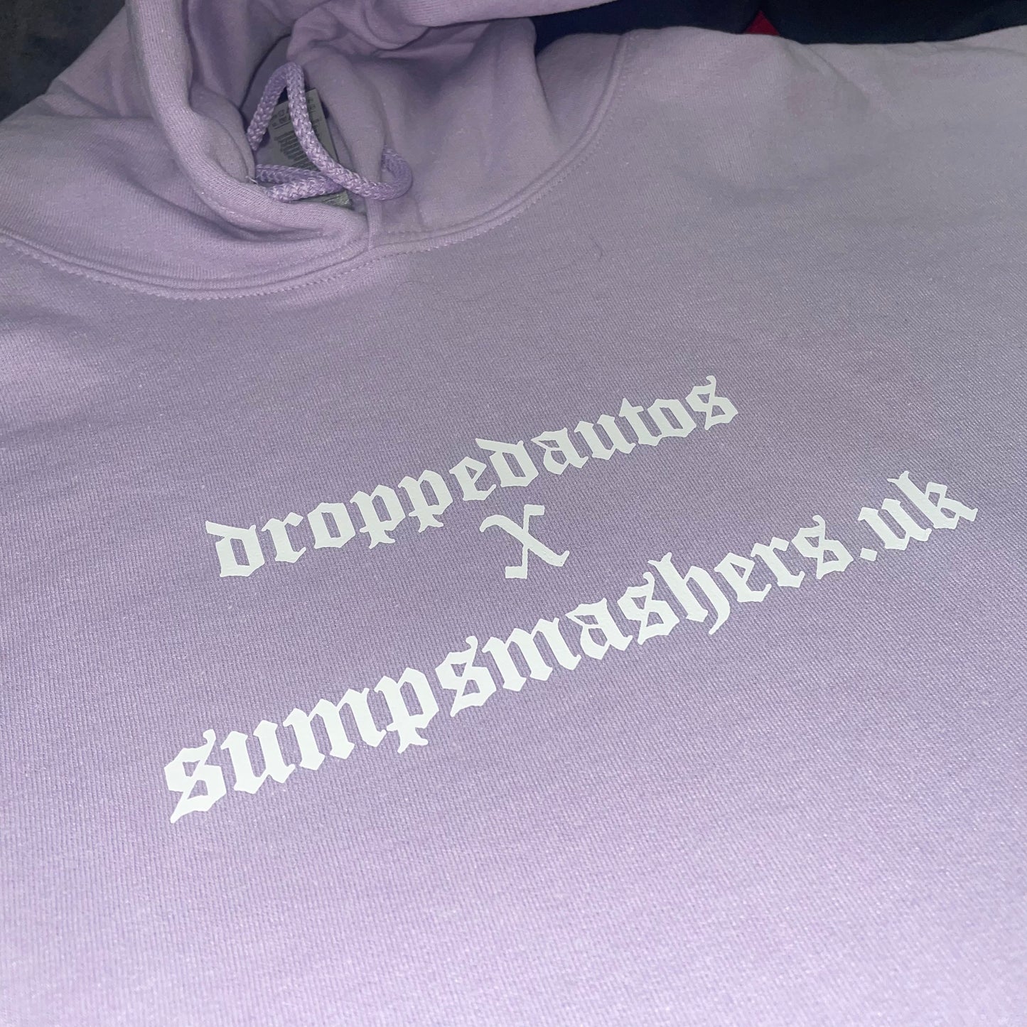 droppedautos X sumpsmashersuk hoodie