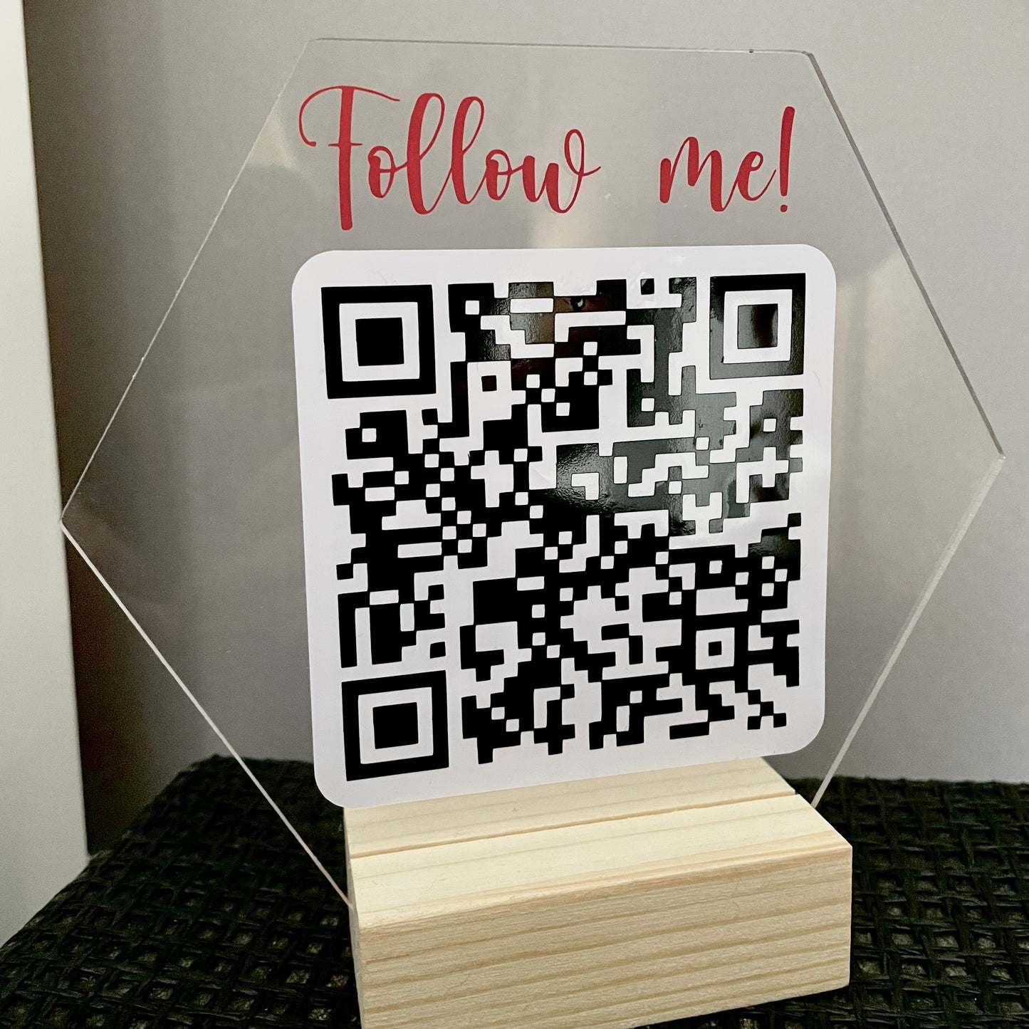 QR code plaques