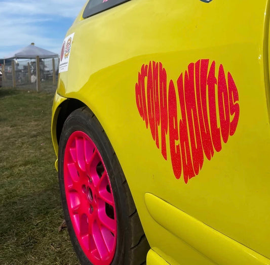 Heart sticker