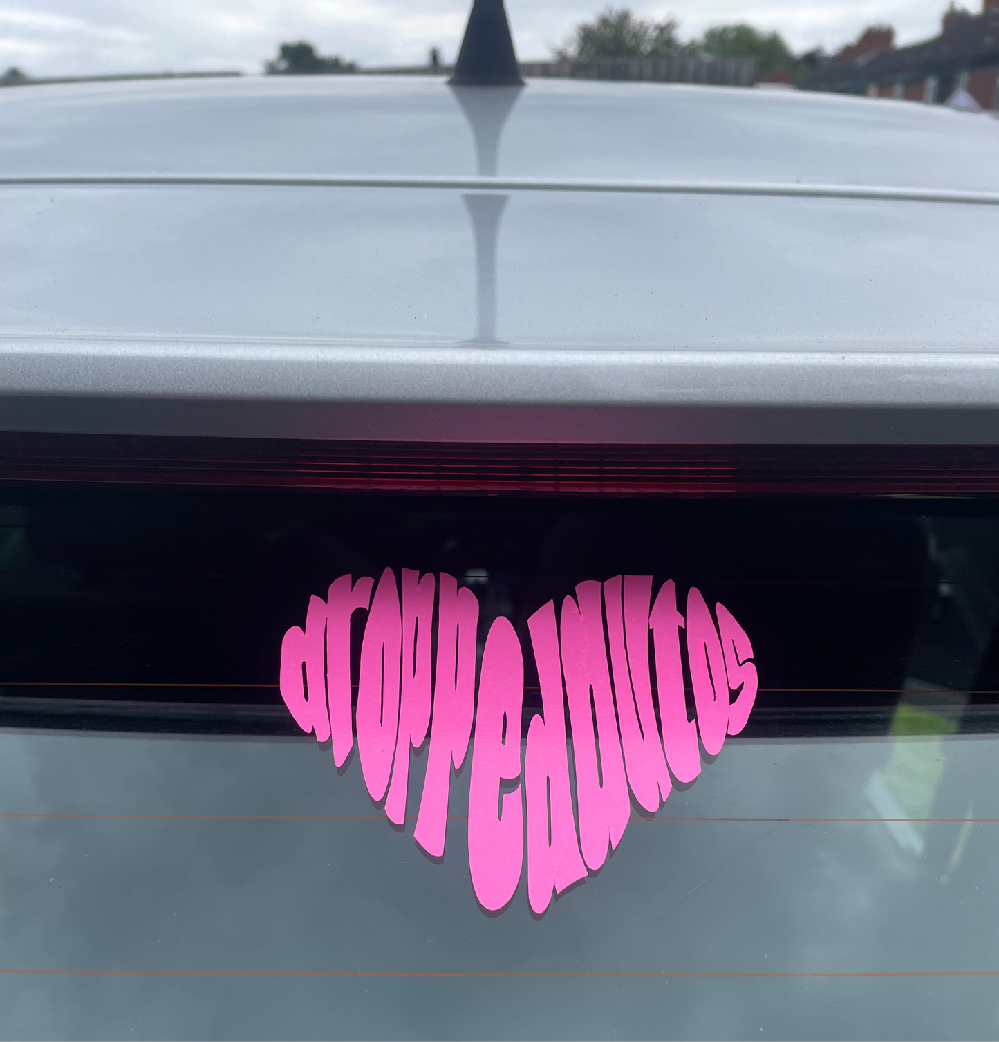 Heart sticker
