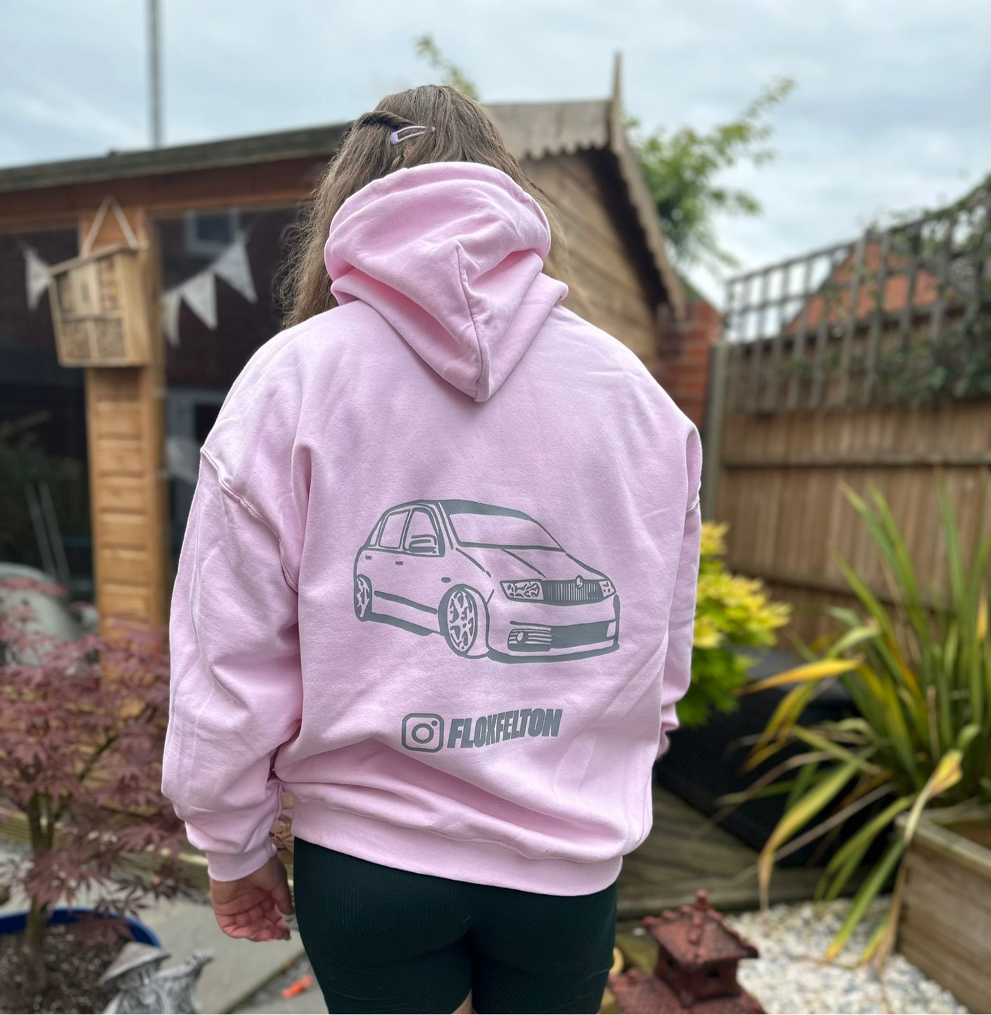 Custom droppedautos X sumpsmashers hoodie