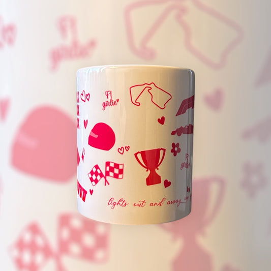 F1 GIRLIES MUG