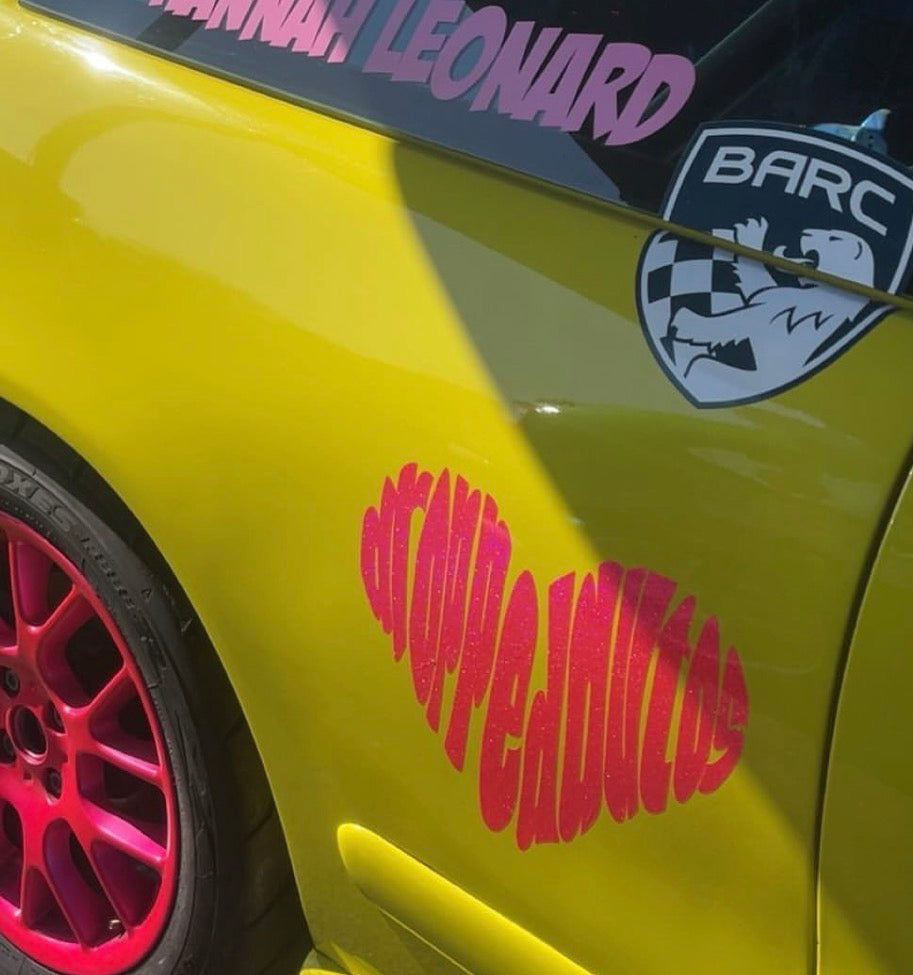Heart sticker