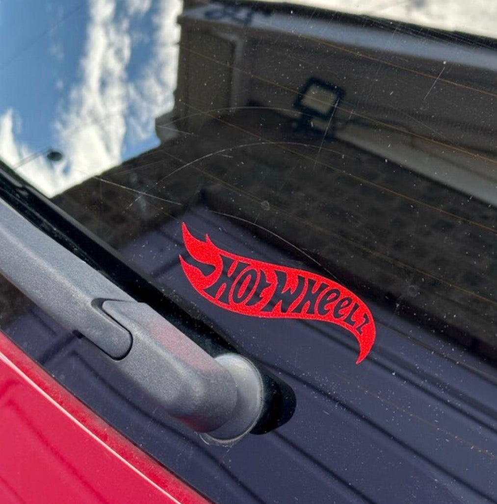 Hot wheelz sticker