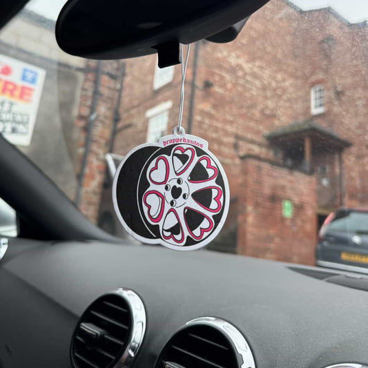 Heart alloy air freshener