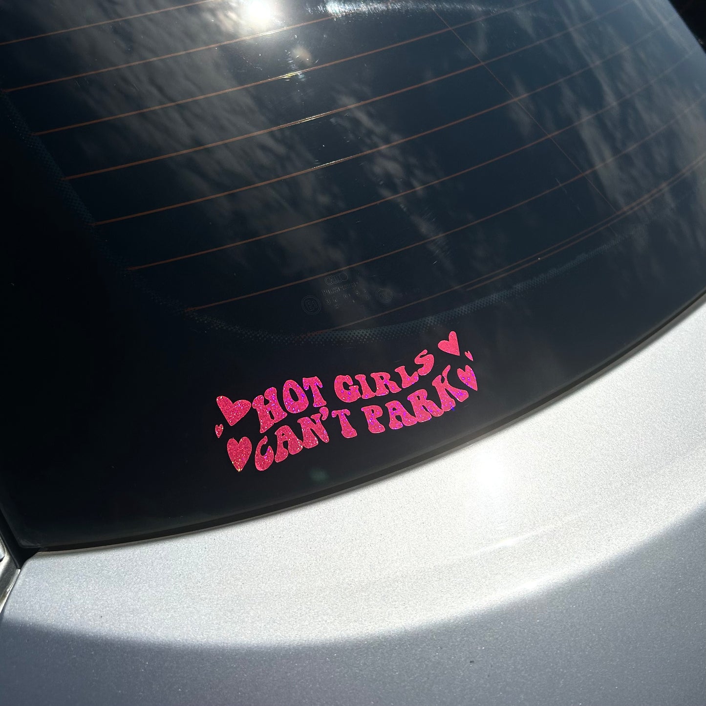 Hot girls can’t park sticker