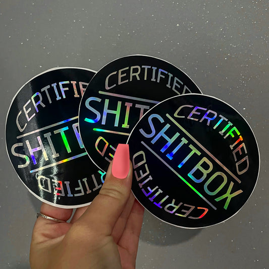 Certified sh*tbox sticker