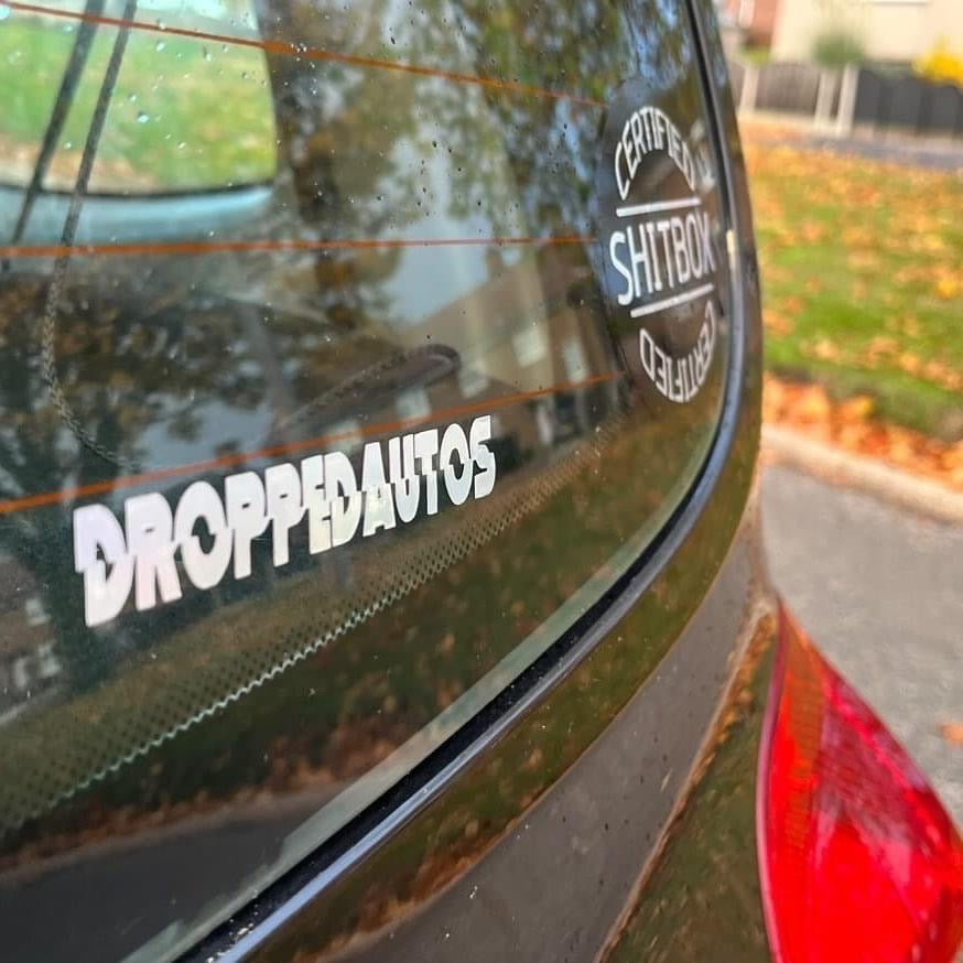 DROPPEDAUTOS sticker