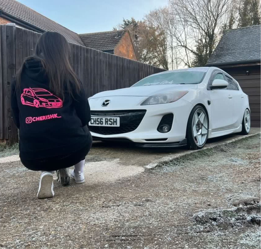 Custom car hoodie
