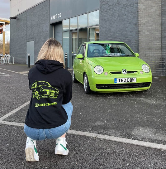 Custom car hoodie